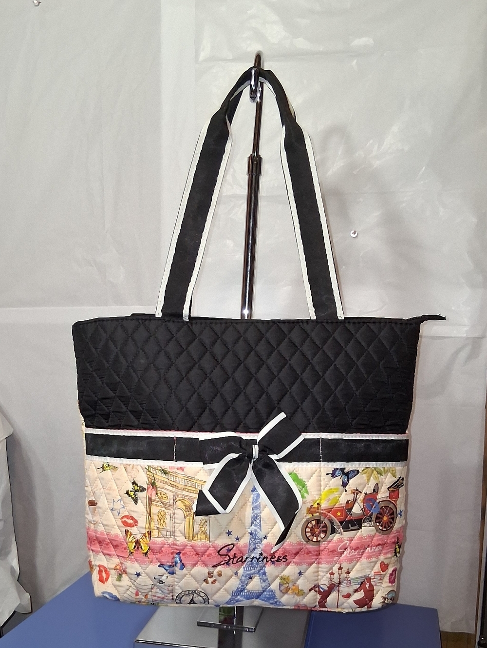 🌼SALE🌼Starriness Paris Themed Tote Bag- NWT